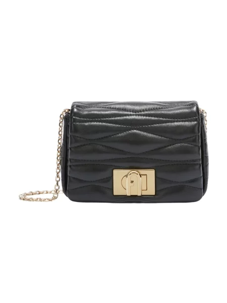 Furla Torebki Kobieta ONE SIZE Skóra Mini Torebka Crossbody czarny