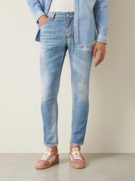 Džíny Extra Slim Fit navy blue modré