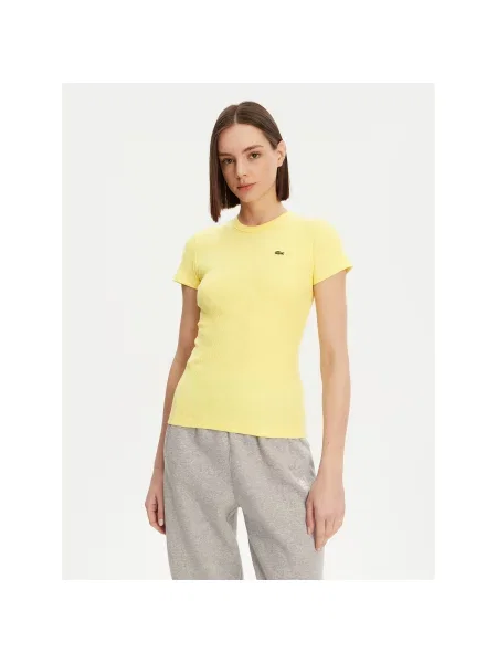 Футболка Lacoste желтая