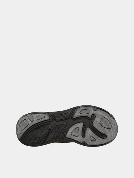 Кожаные повседневные кроссовки Skechers черные