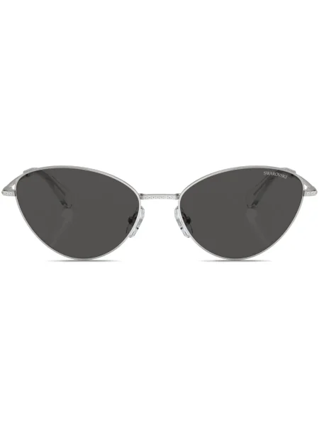 Ochelari de soare Swarovski Eyewear de cristal argintiu