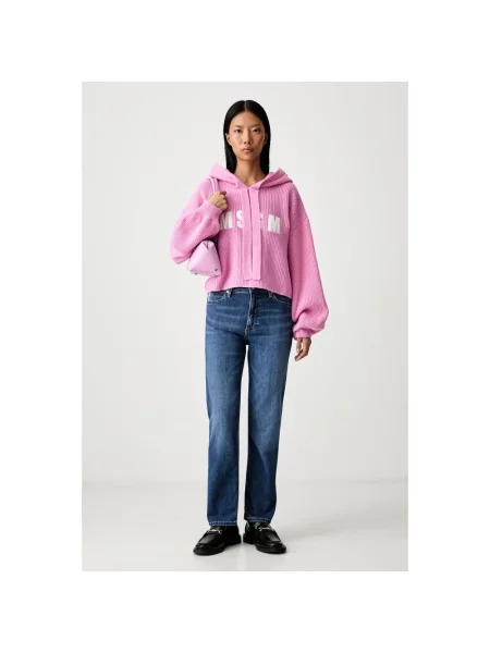 Jeansy straight leg Marc O'polo niebieskie