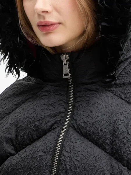 Geacă de blugi Versace Jeans Couture negru