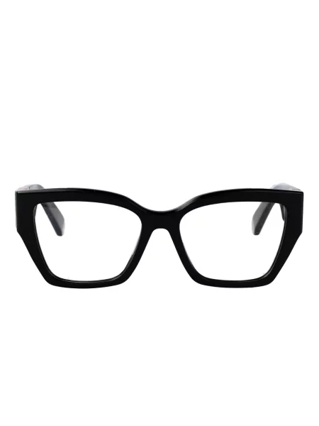 Ochelari de soare Philipp Plein Eyewear cu imprimeu geometric negru
