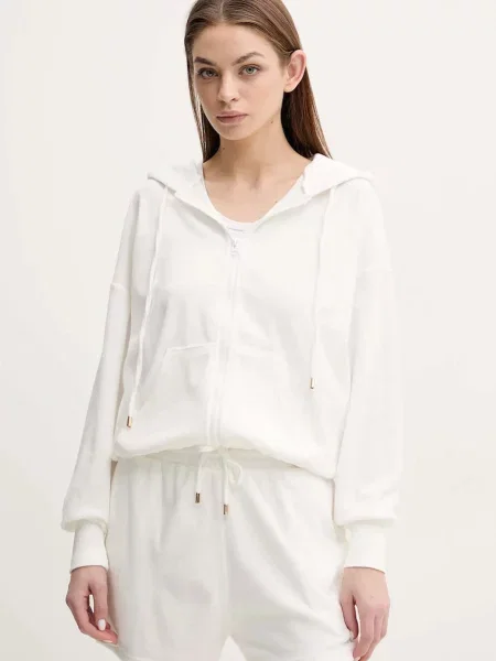 Melissa Odabash bluză femei cu glugă uni Kyda alb