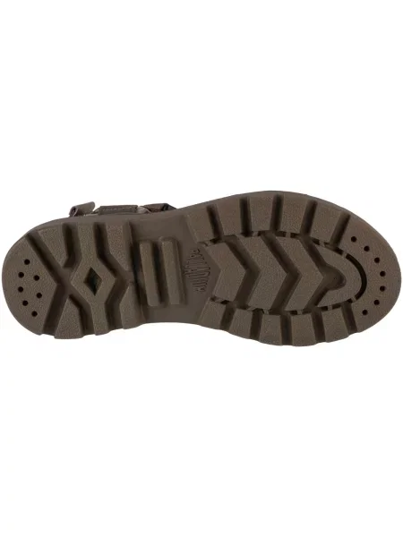 Pantofi Palladium cu bretele verde