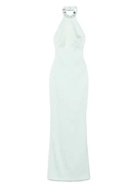 Rochie Silk Love & Lace de mătase de costum verde