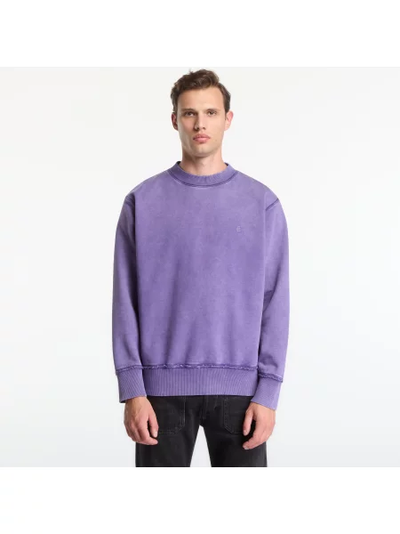 Mikina Études Studio National Crew Accent Sweatshirt Purple M fialová
