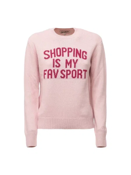 Sweter Mc2 Saint Barth różowy