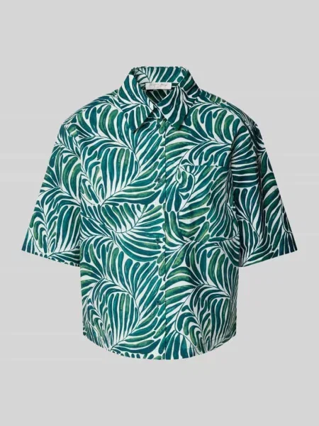 Bluzka koszulowa z listwą guzikową Christian Berg Woman