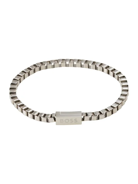 BOSS Black Náramok strieborná čierna