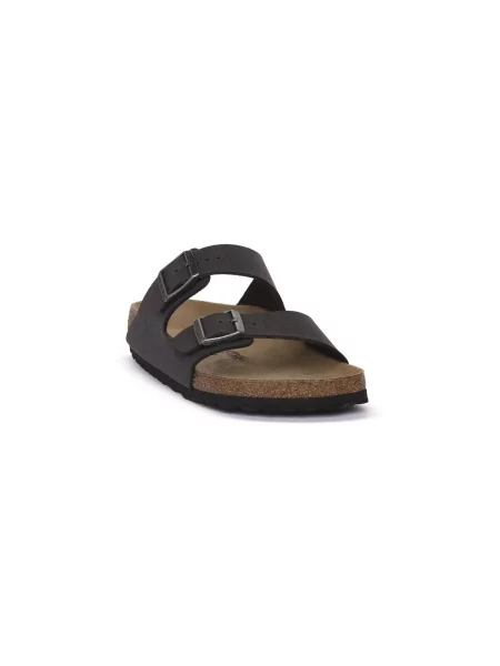 Pantofi Birkenstock de catifea gri