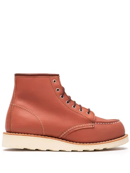 Kotníkové boty Red Wing Shoes červené