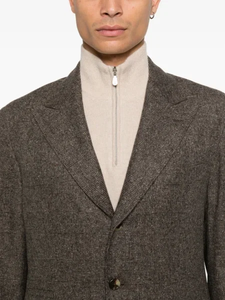 Костюм костюм Brunello Cucinelli кафяво