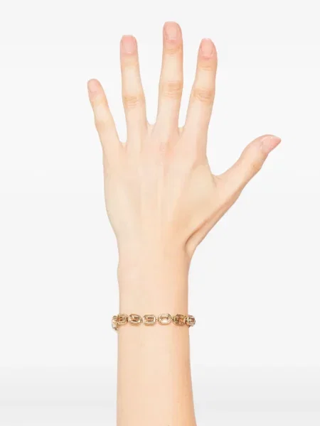 Гривна Swarovski златисто