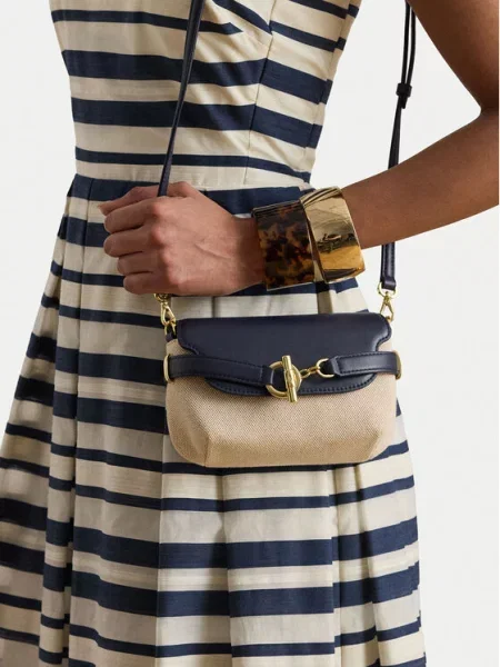 LAUREN RALPH LAUREN Ročna torba Mornarsko modra