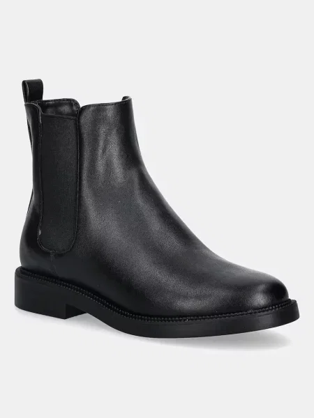Боти челси MICHAEL Michael Kors Hazel с равна подметка черно