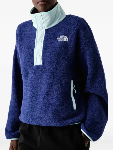 Флийс щракване яке The North Face синьо
