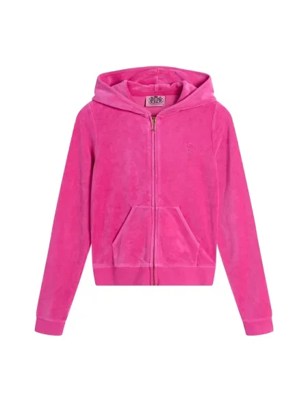 Juicy Couture Geacă tricotată ROBYN fucsia