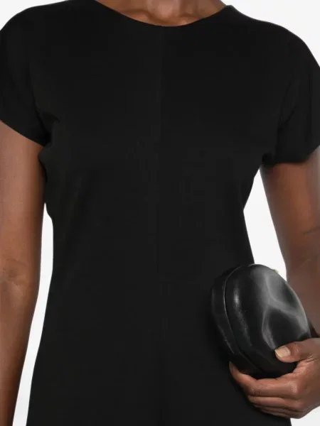 Scurt rochie maxi Dixie în linie A negru