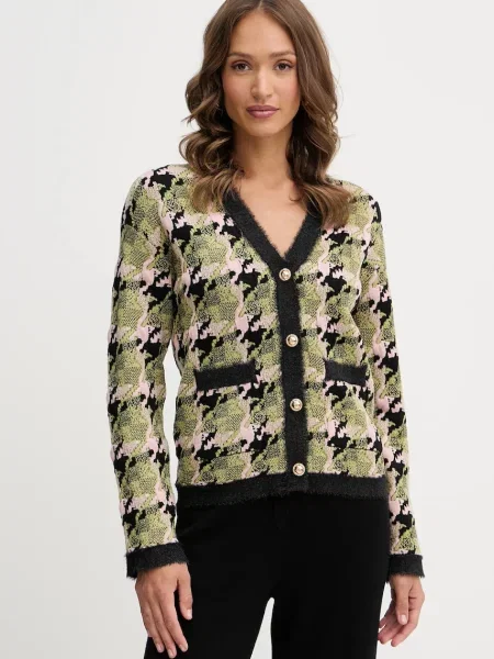 Silvian Heach cardigan din amestec de lână OZDOGAN verde