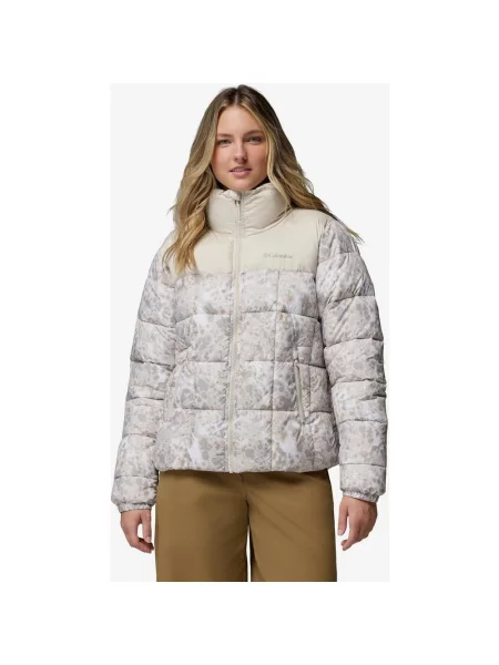 Kurtka Columbia Puffect III Printed XS beżowy