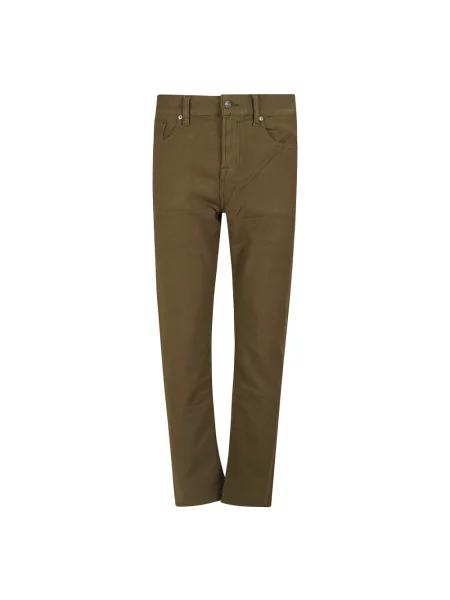 Jeansy 7 For All Mankind zielone