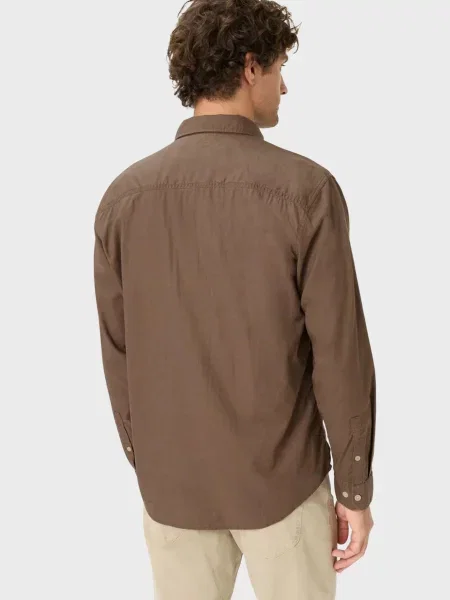 Лляна сорочка Camel Active коричнева