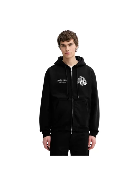 Bluza z kapturem Filling Pieces z kapturem czarna
