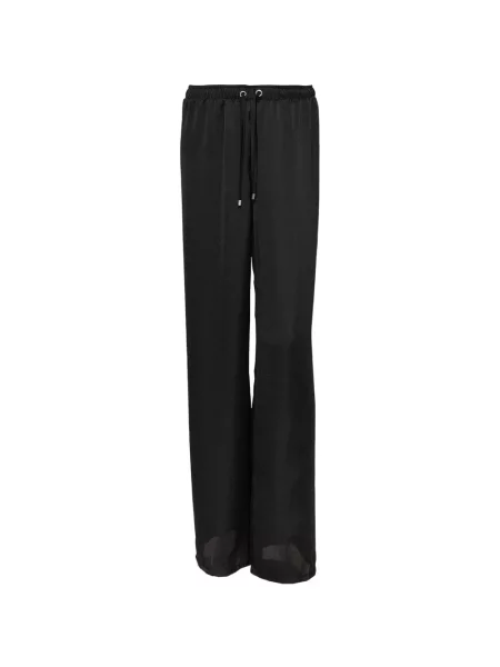 Pantaloni Paramidonna cu perle cu cordon negru