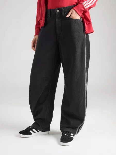 ADIDAS ORIGINALS Džínsy svetlosivá / denim čierny