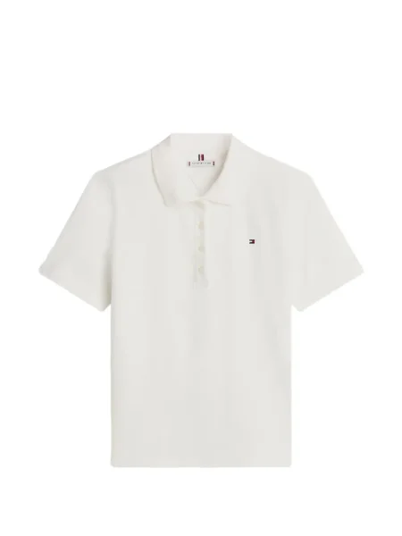 Polo Tommy Hilfiger alb