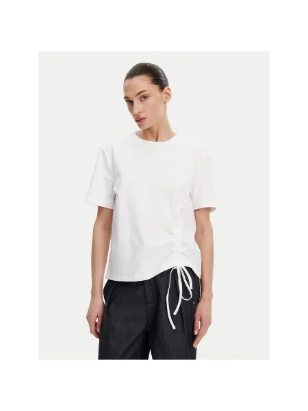 French Connection Póló Relaxed Fit fehér