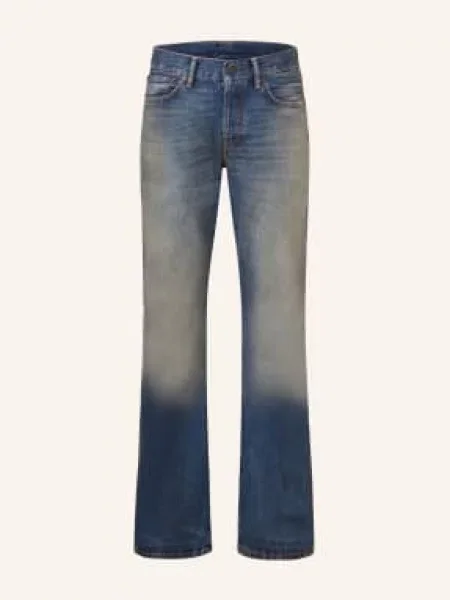 Acne Studios Bootcut Džíny mid blue modré