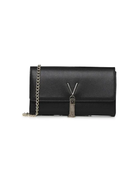 Valentino Bags Listová kabelka čierna
