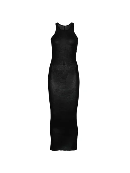 Rochie maxi Rick Owens de costum negru