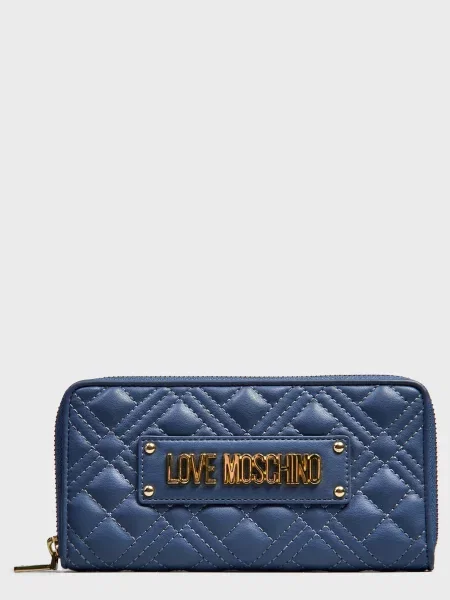 Кошелек Love Moschino голубой
