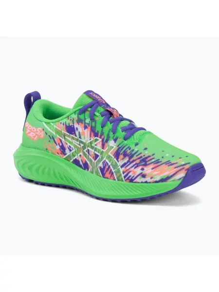 Gyerek futócipő ASICS Gel-Noosa TRI 16 GS vital green/white. Méret: EU fehér