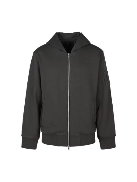 Bluza z kapturem Moose Knuckles czarna