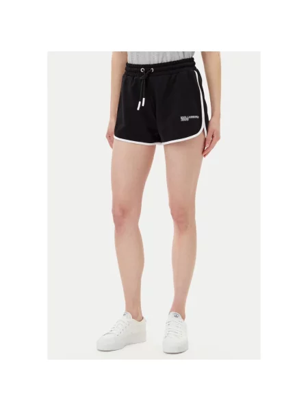 Karl Lagerfeld Szorty Kobieta S KLJ Binding Sweat Short czarny