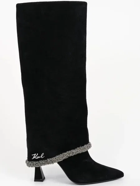 Cizme KARL LAGERFELD Debutante negru