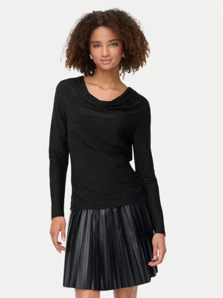 ONLY Bluză Rich negru