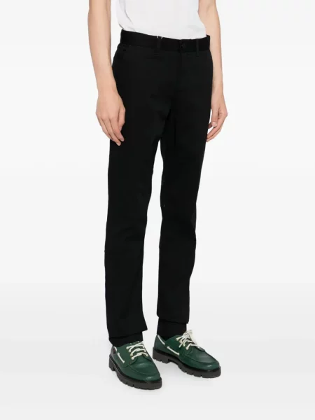 Pantaloni chino Lacoste negru