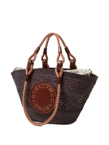 Shopper torbica Stella Mccartney smeđa