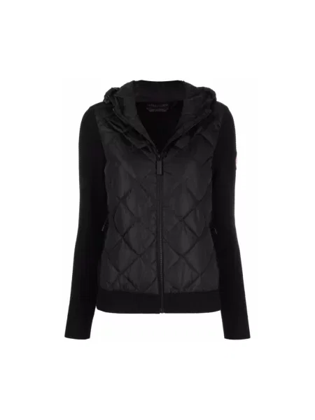 Kurtka Canada Goose wełniana pikowana czarna