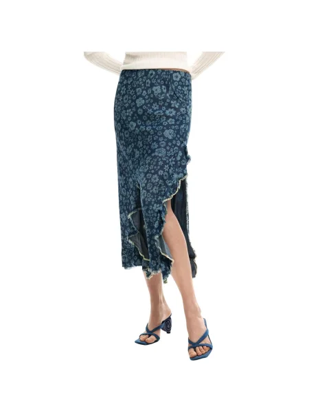 Fustă Desigual albastru