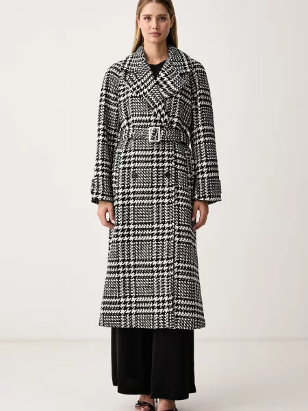 Karl Lagerfeld płaszcz czarny