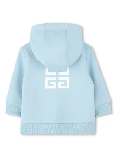 Bluza z kapturem dziecięca Givenchy niebieska