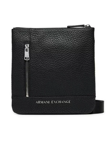 Torbica za okoli pasu Armani Exchange črna