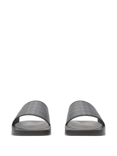 Sandale Burberry în carouri negru